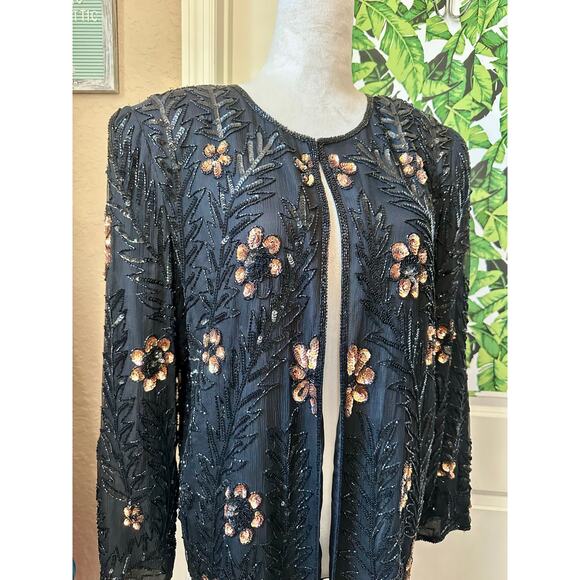 Vintage Sequin Jacket by Carina - Picture 3 of 5